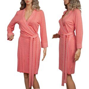 C. Wonder Geometric Wrap Dress – Size Small